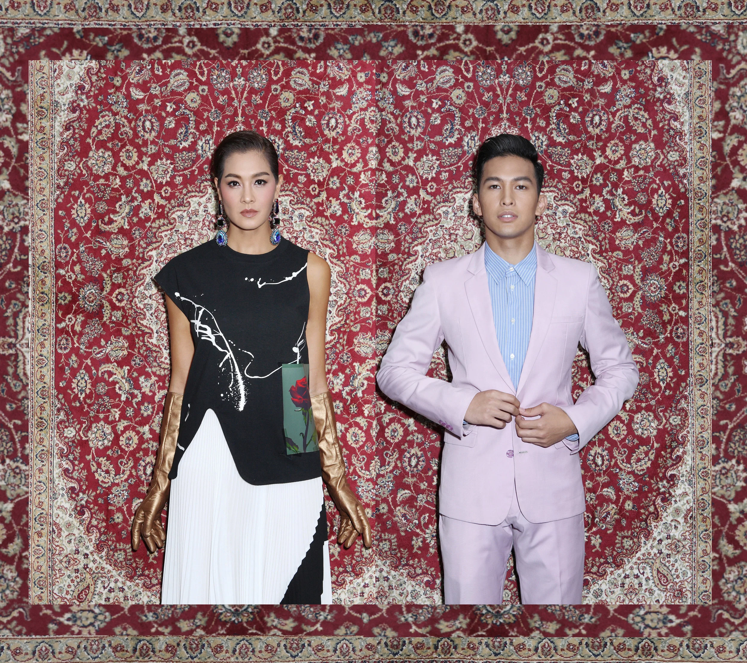 Mentor Lukkade Metinee / clothes : Proenza Schouler / earrings : Butler and Wilson LONDON Philip / clothes : Zenithorial