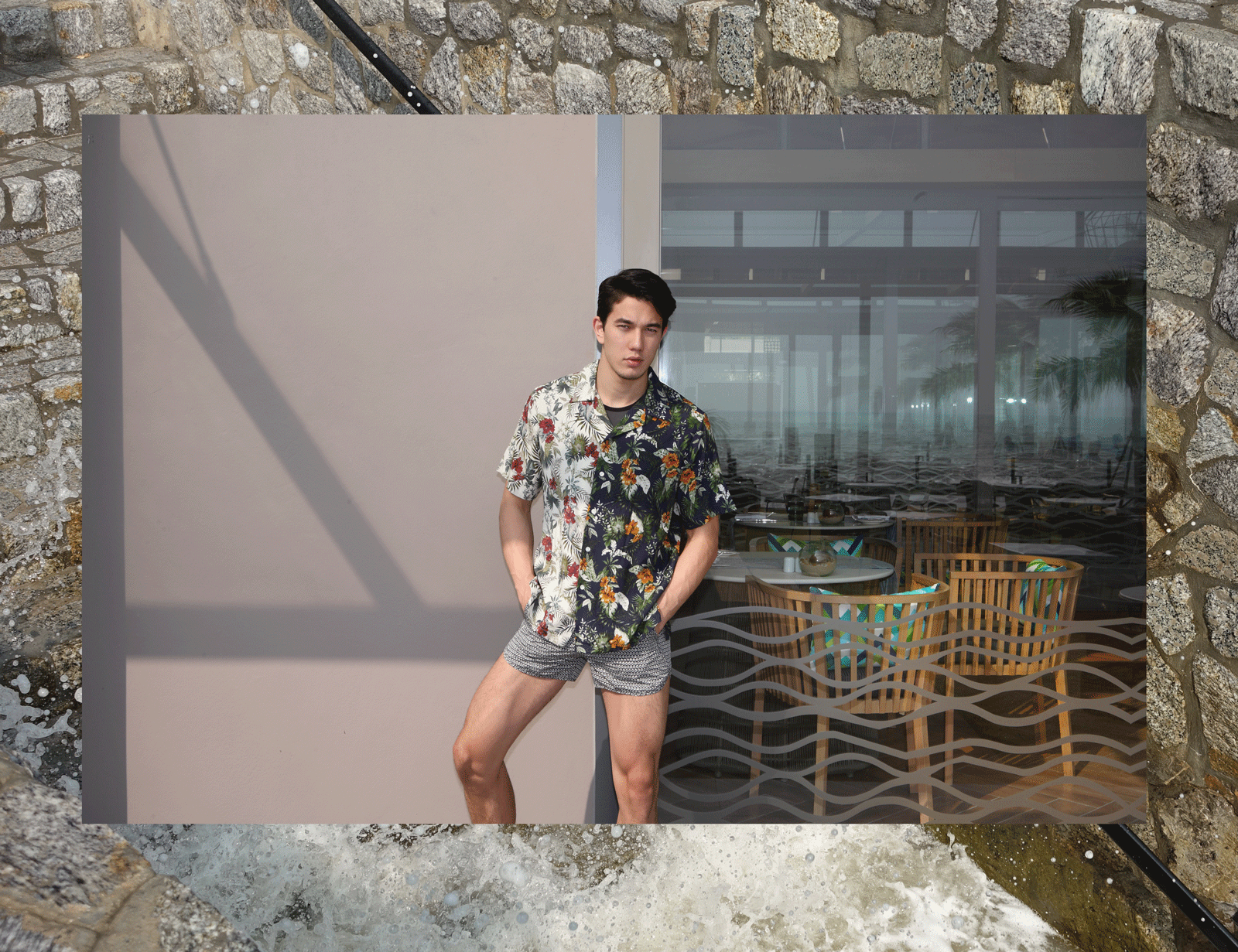 shirt : Leisure Projects / tank top : NOXX / sunglasses : TAVAT