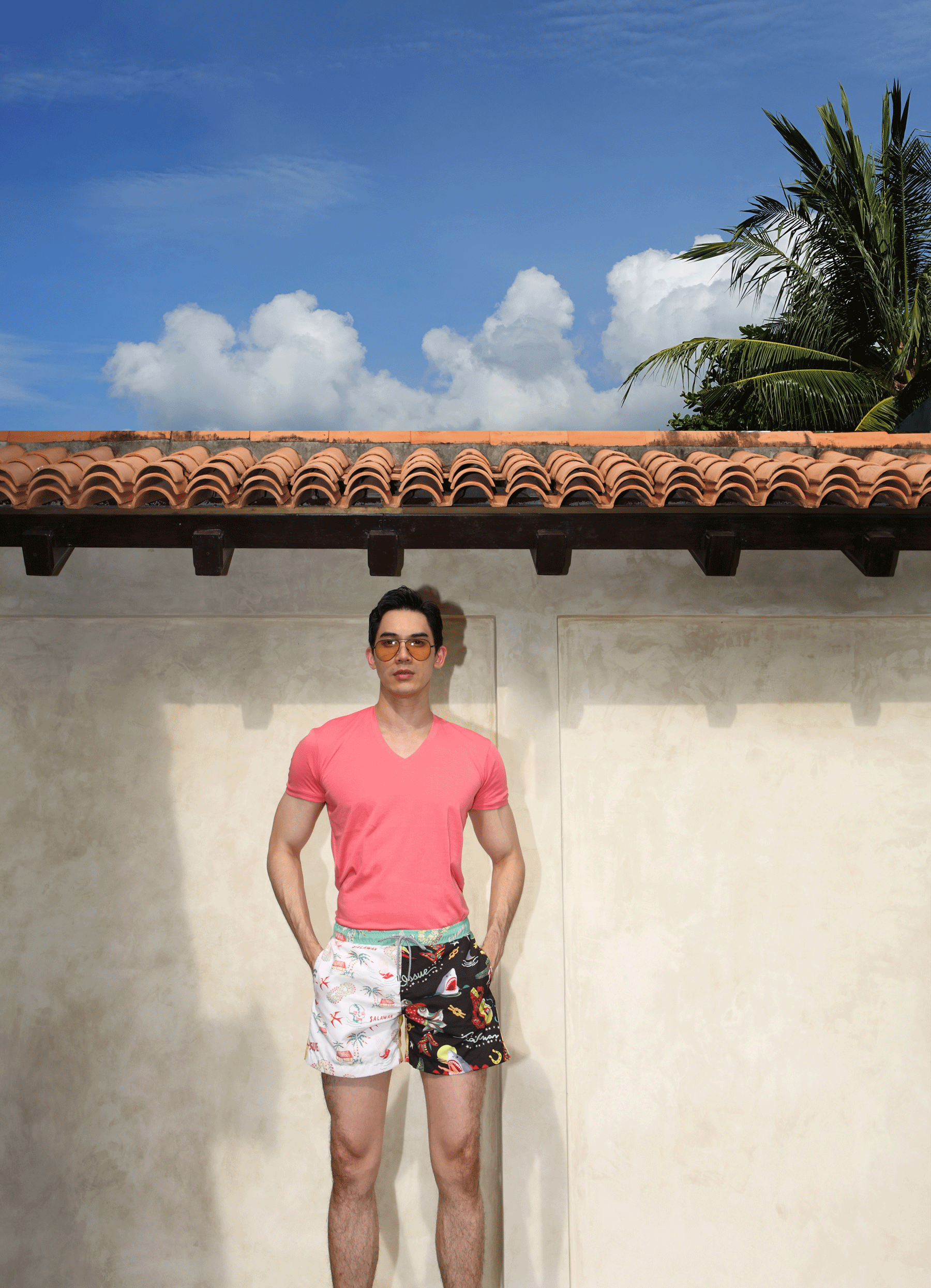 Tshirt : NOXX / shorts : SALAWAN