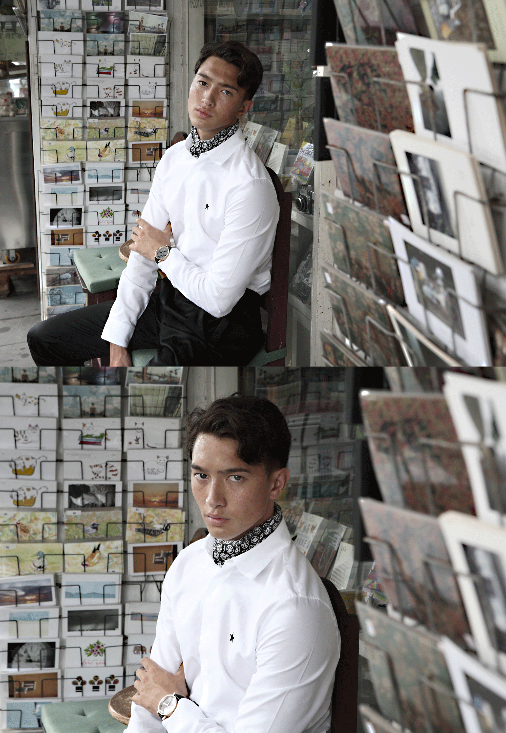 clothes : GIVENCHY / watch : FORREST