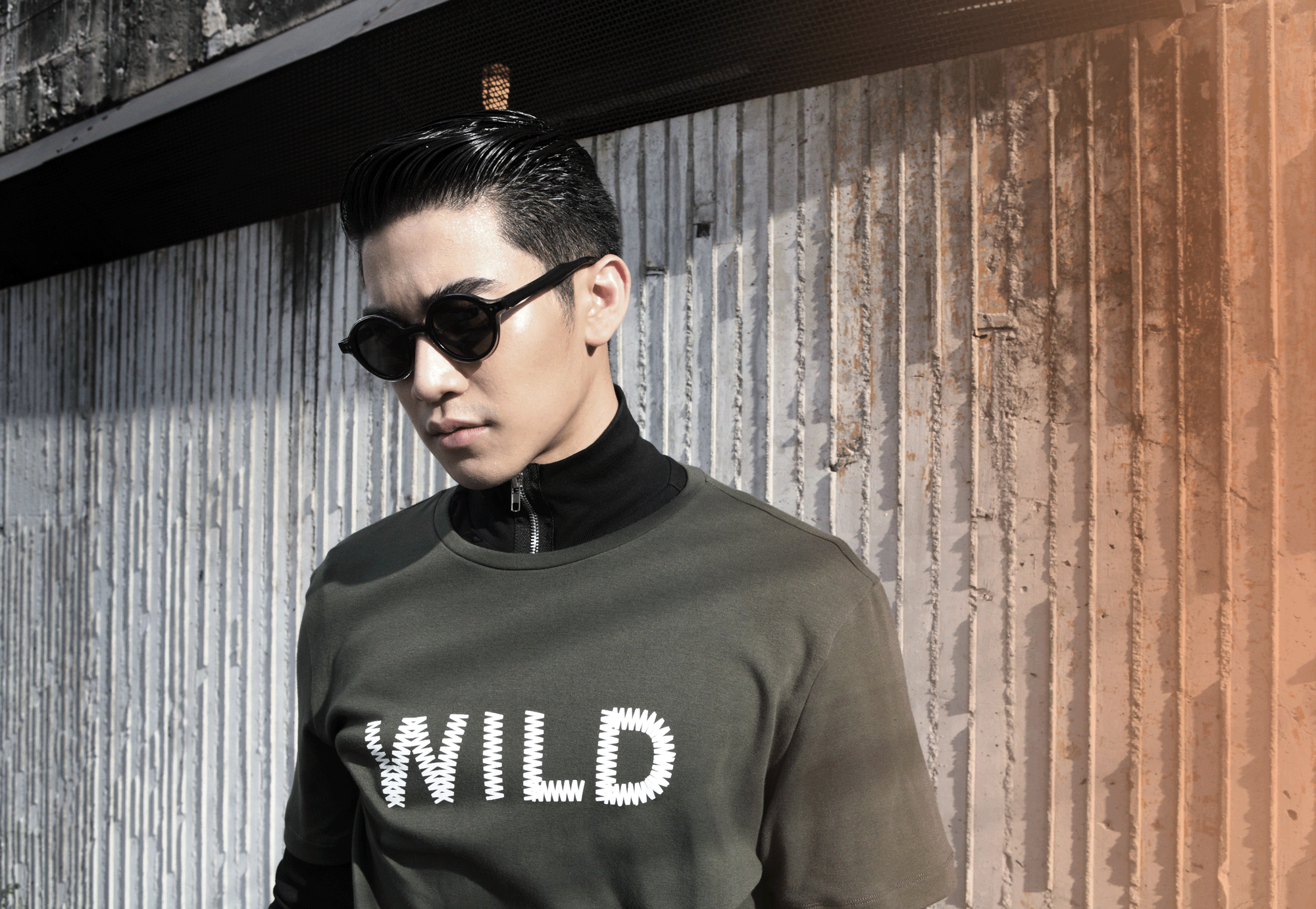 clothes : PAINKILLER / sunglasses : Blake Kuwahara