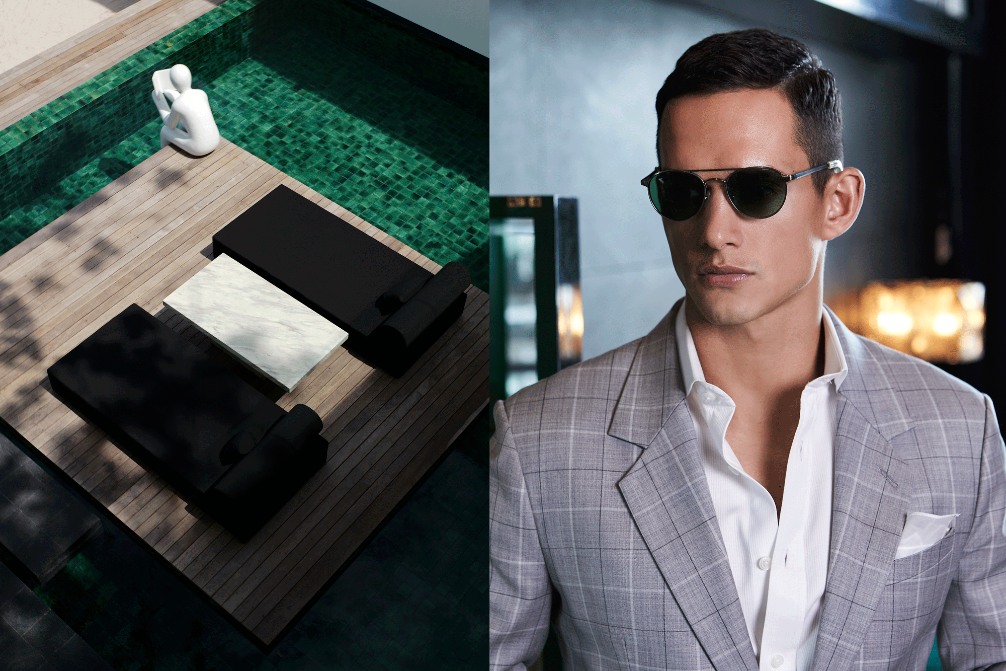 Mika - clothes : POEM Menswear / sunglasses : Boston Club