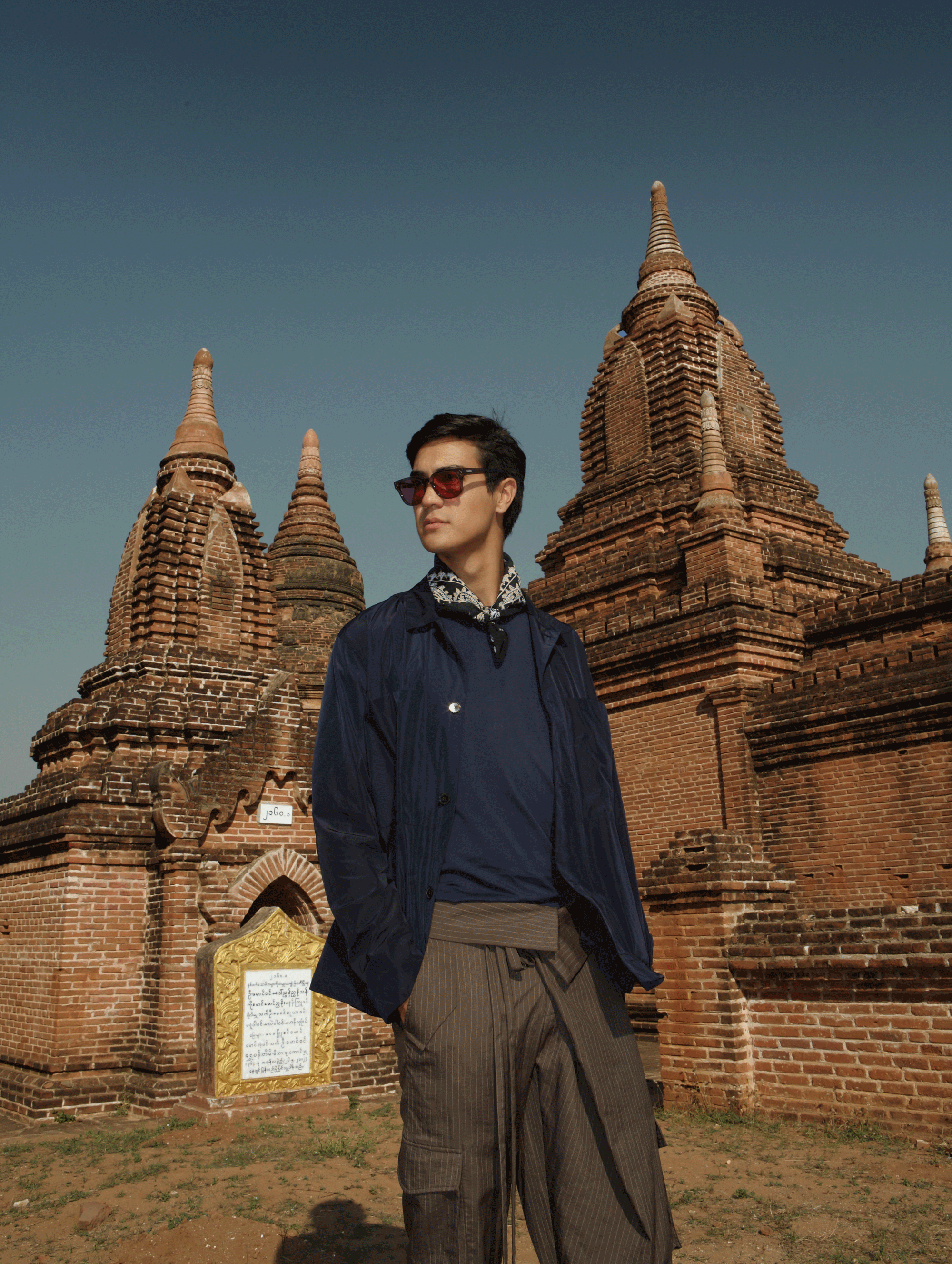 Tshirt : JOCKEY / jacket & pants : SARIT / sunglasses : SPEKTRE
