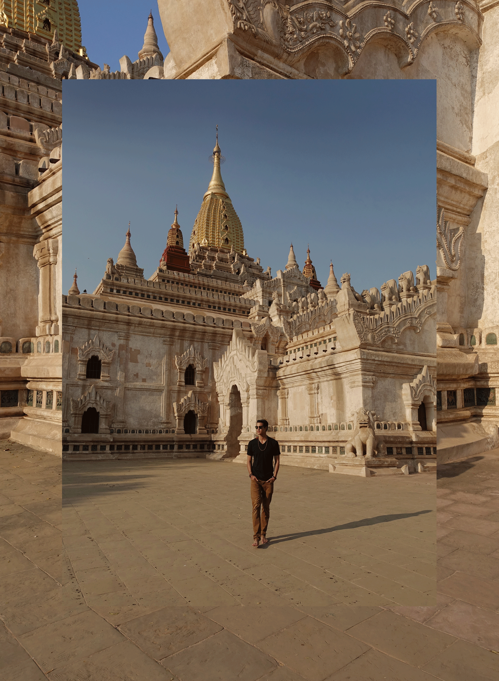 Ananda Temple - Bagan Tshirt : JOCKEY