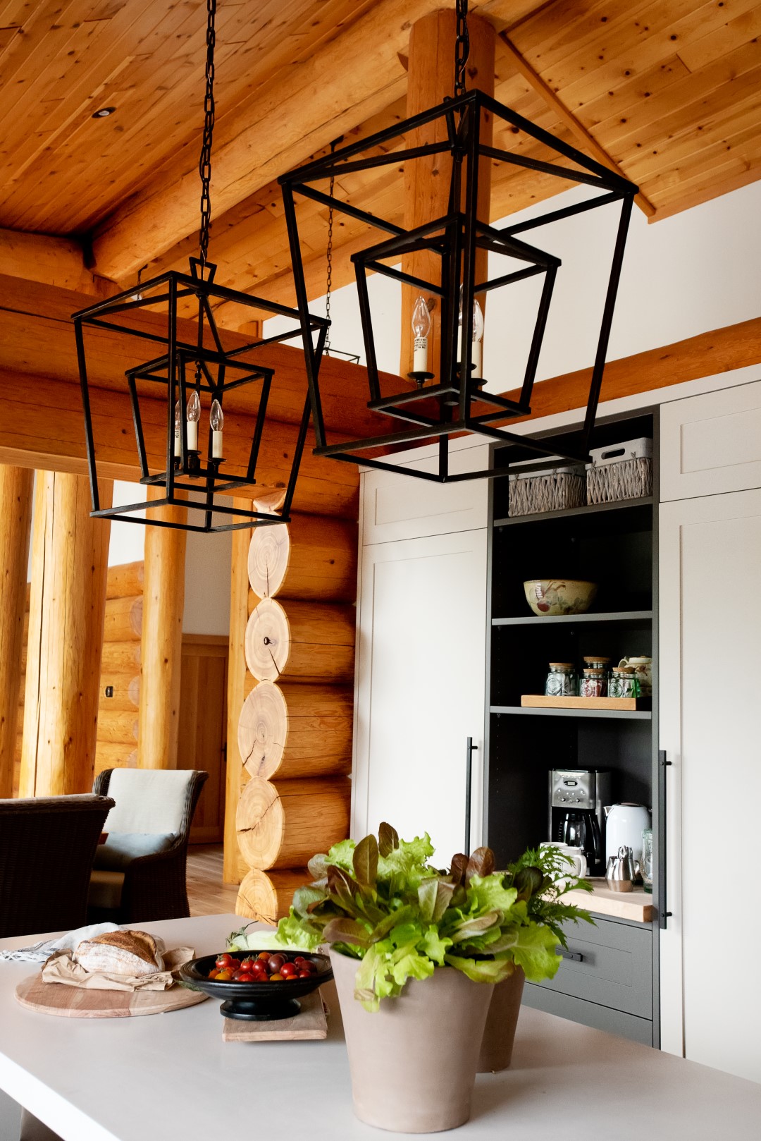 TM Design | Studio - Mountain Log Home