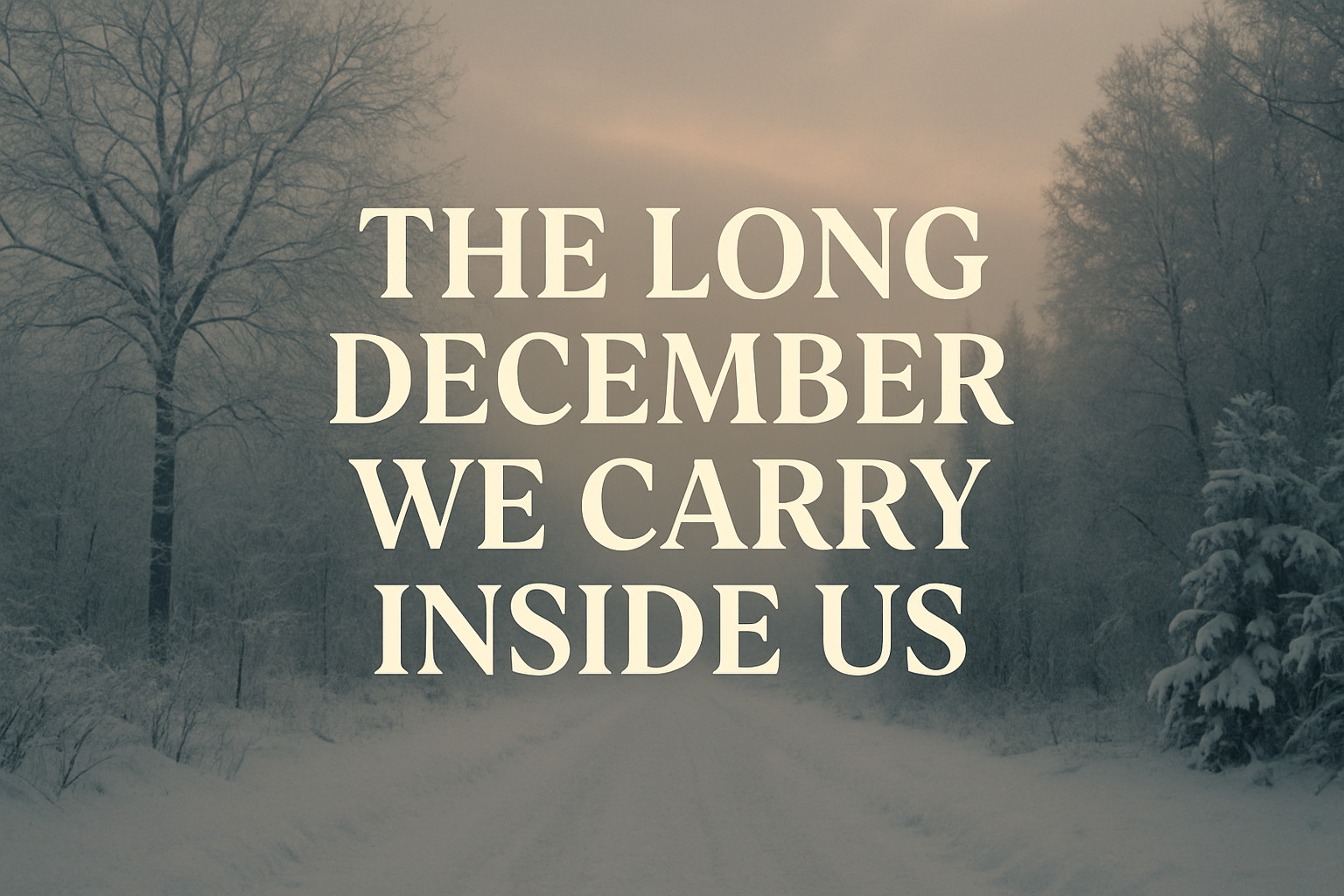 The Long December We Carry Inside Us