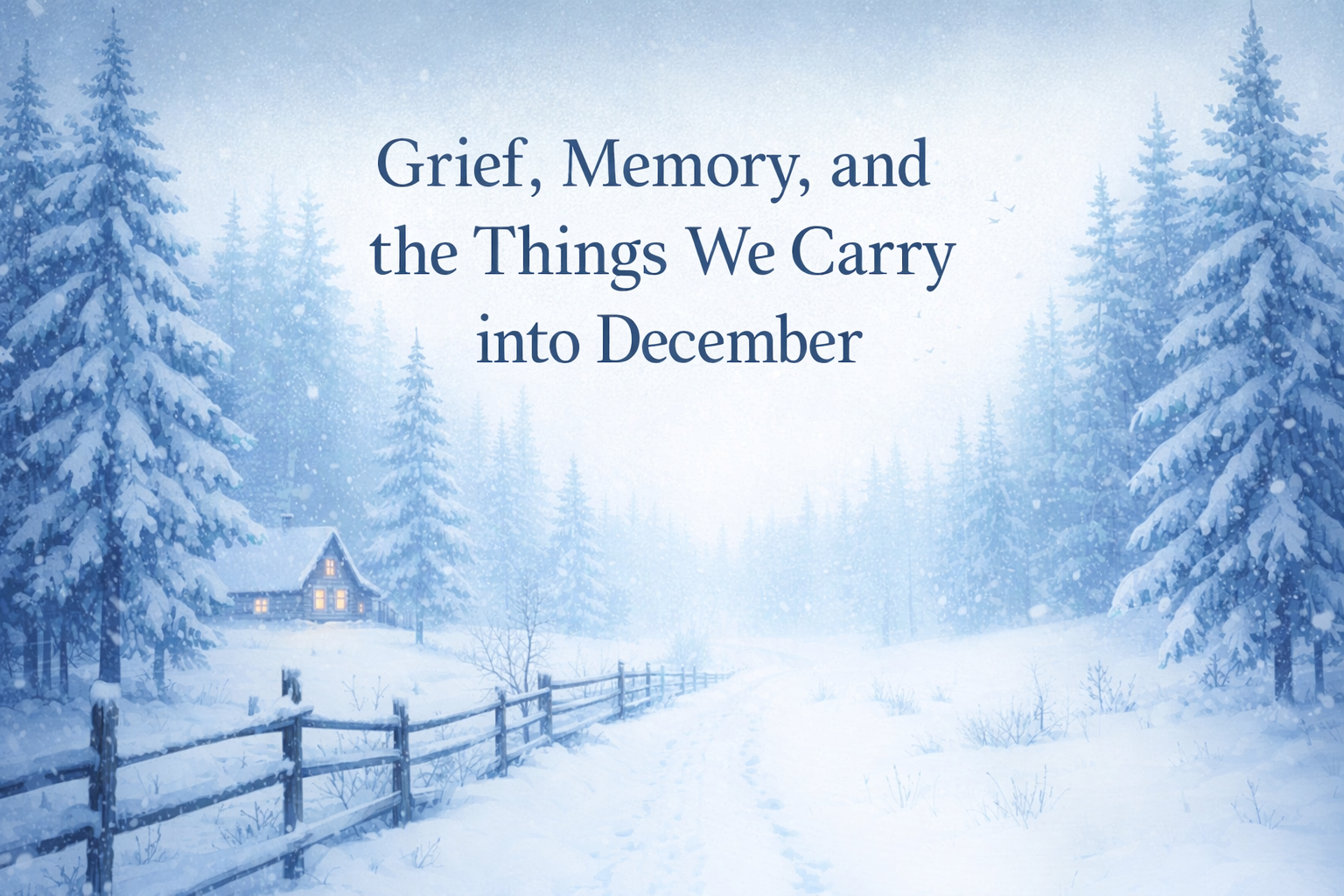Grief, Memory, and the Things We Carry into December