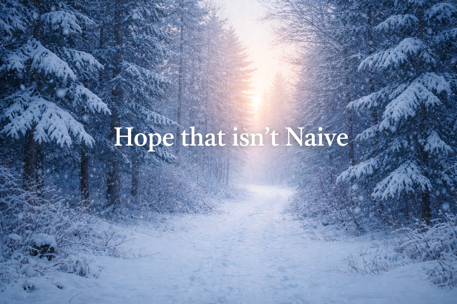 Hope That Isn’t Naive