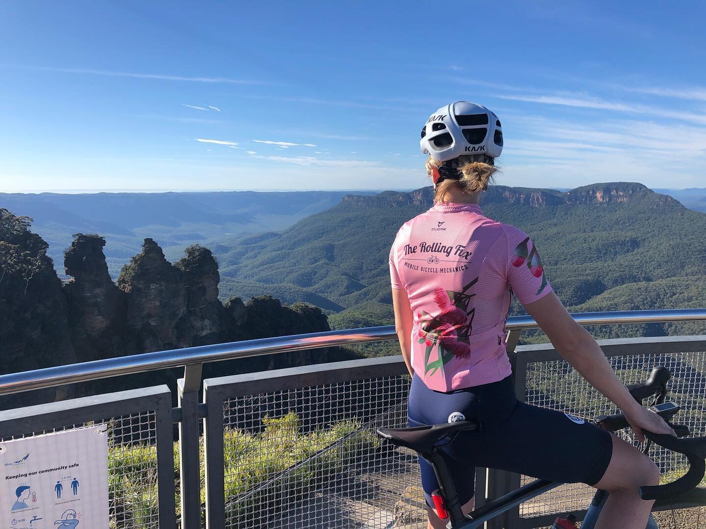 Blue Mountains adventures in TRF kit. 
@cuore_australia
