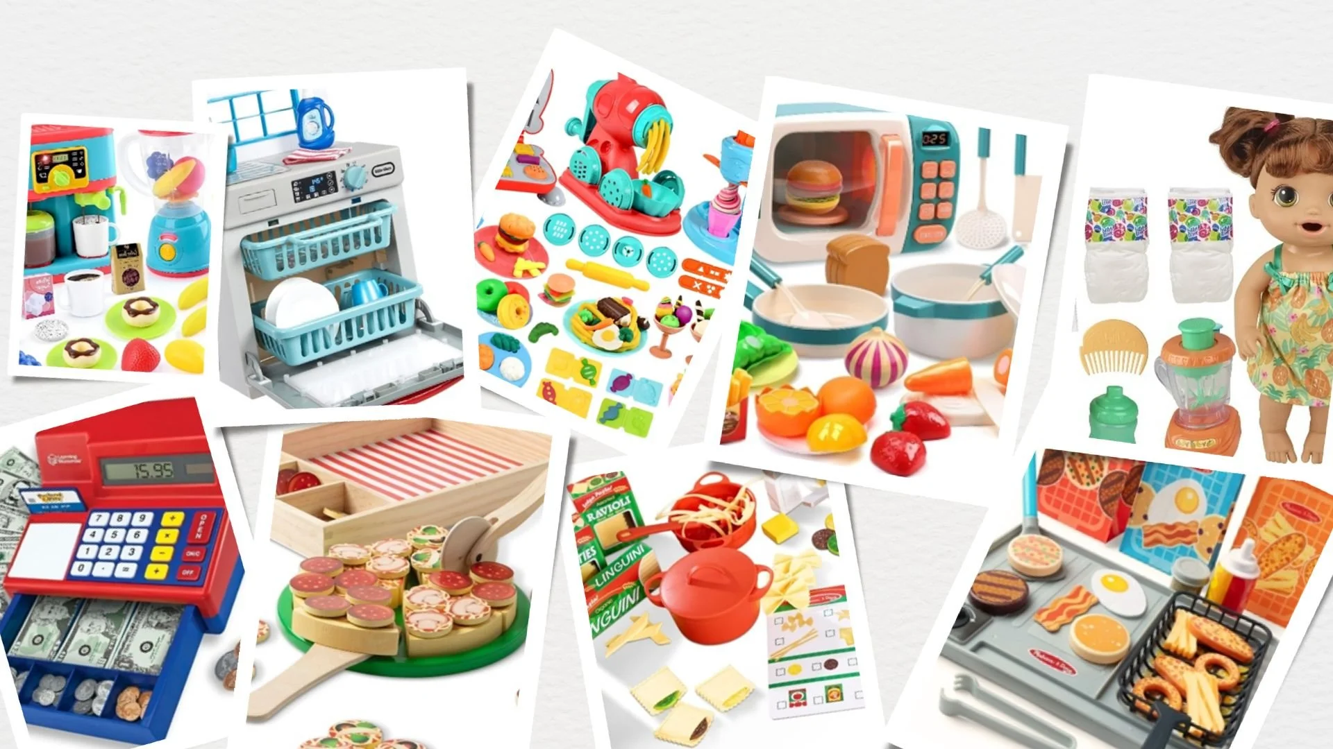 Toy List: Kitchen ESDM Levels 3 and 4 (older preschool play skills)