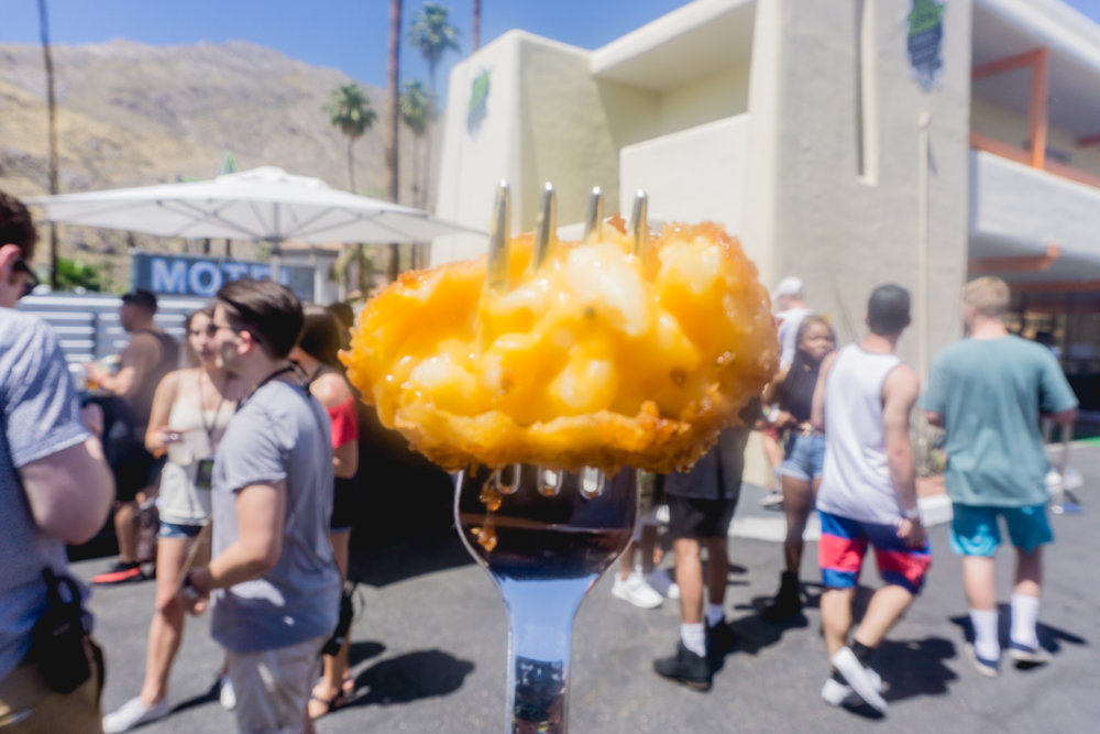 Deep Fried Mac n Cheese Ball with Cheetos