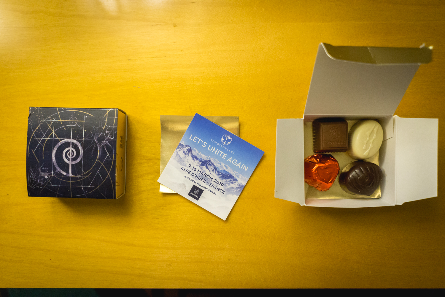 When it was all over, they surprised us with boxes of chocolates in our rooms.