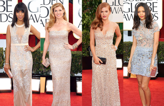E! Online: Golden Globes Trend Alert! Isla Fisher and Kerry Washington Shine in Light Sparkle