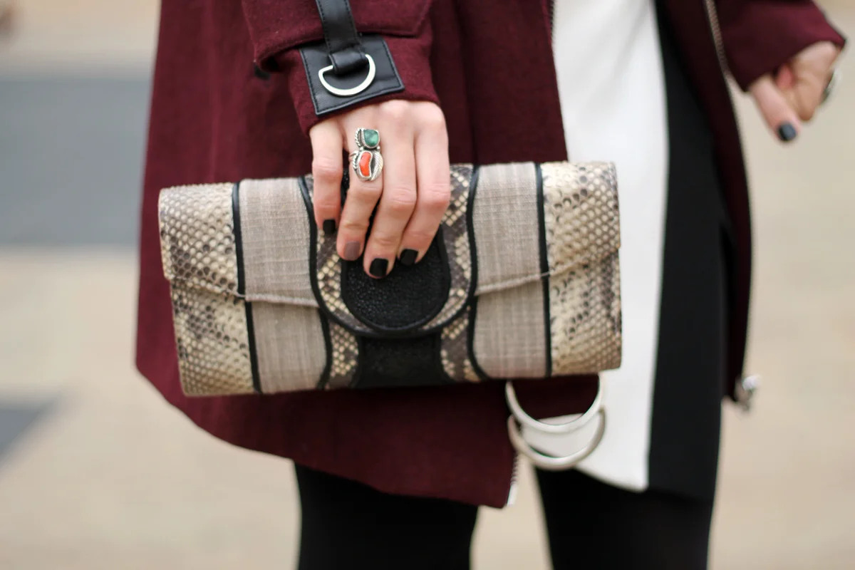 NYFW: Clutches & Coats