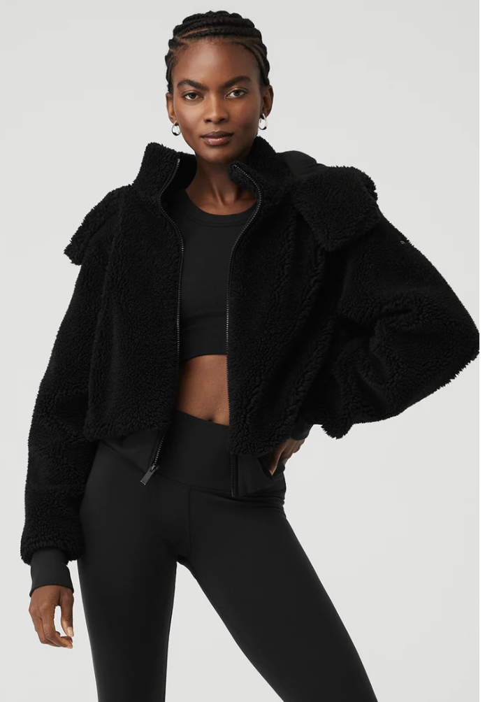 Foxy Sherpa Jacket // Alo