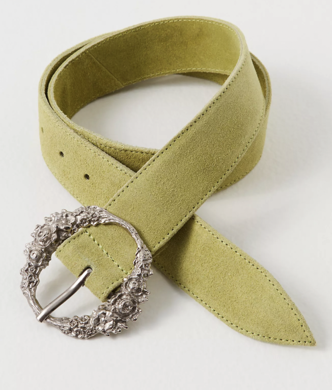Sabine Suede Belt // Free People