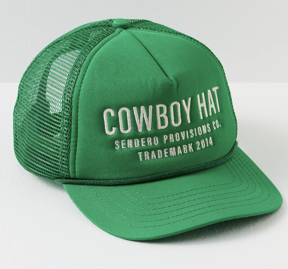 COWBOY BASEBALL HAT // FREE PEOPLE