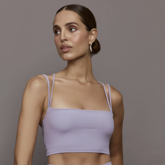 STRAPPY BRA IN MELT // CARBON38