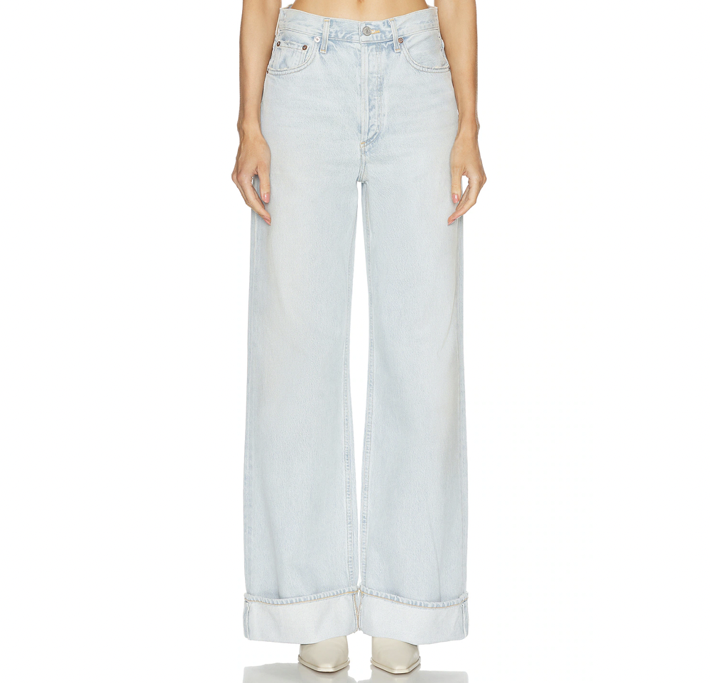 DAME HIGH RISE WIDE LEG // AGOLDE