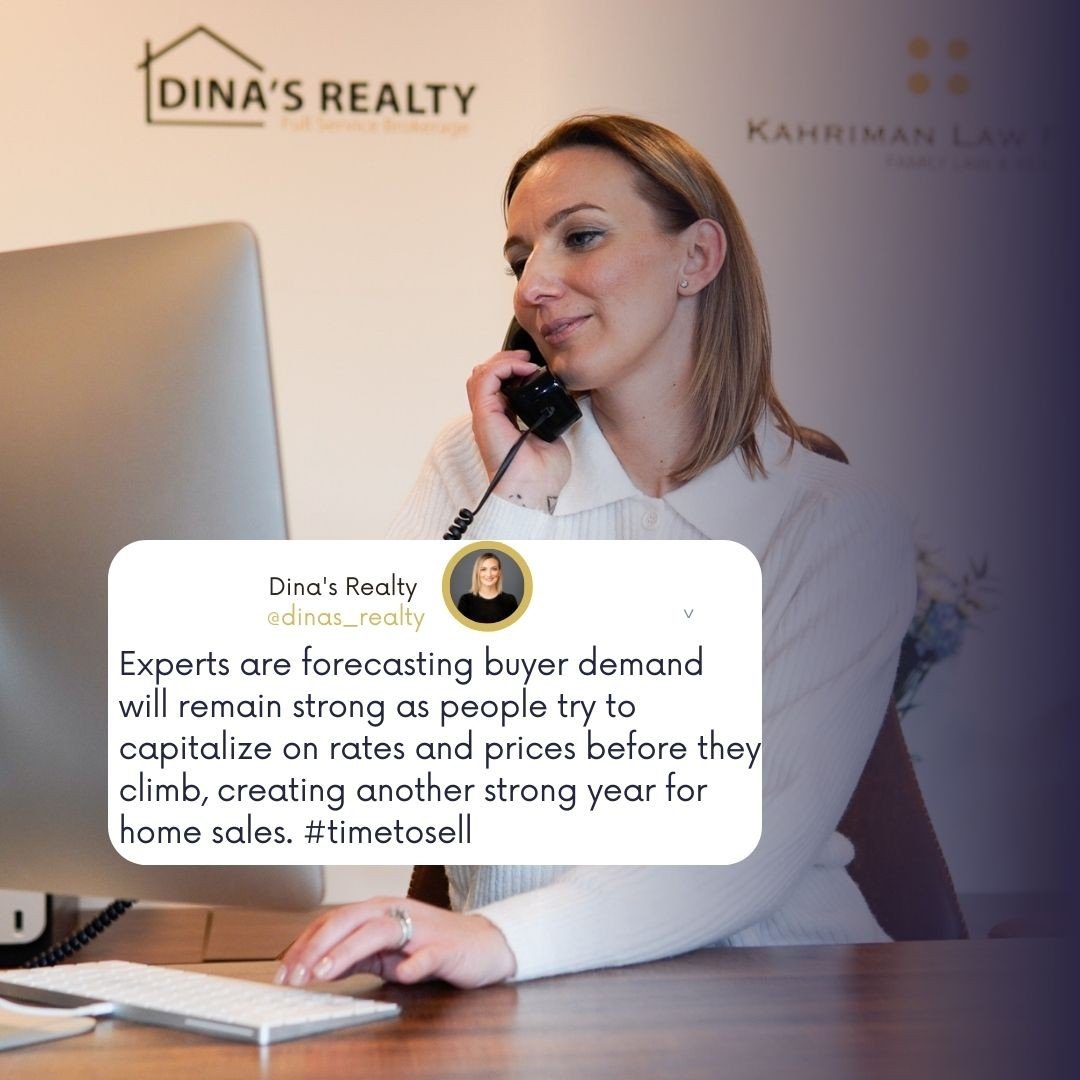 Our staff has been studying the predictions and data for 2022. Good news: Buyer demand will be high and it's still a great time to sell! π
If you're thinking about selling your home this year, get your complimentary Seller's Guide at the link in o