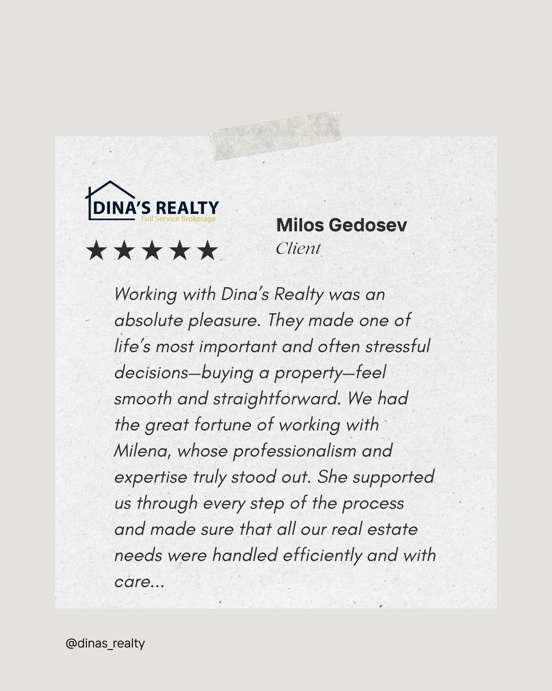 What kind words from Milos! To read more reviews like this visit the link in the bio!

Want to work with one of our agents? 📱Call or text: 781-656-5156

#Realestate #realestatetestiomonial #RevereBeach #Northshore #reverebeachrealestate #Northshorer