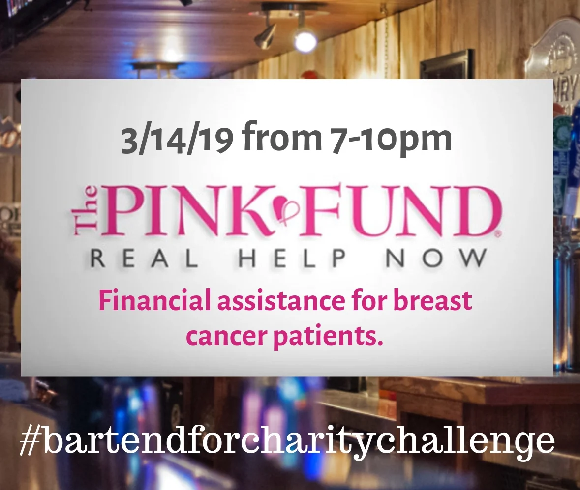 The Pink Fund Bartend For Charity Challenge