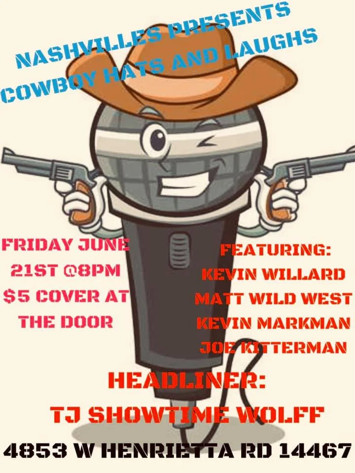 Cowboy Hats and Laughs Comedy Night at Nashvilles.