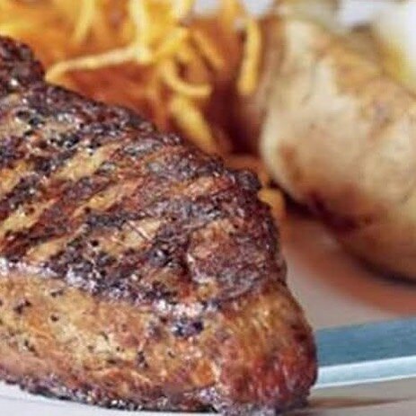 Steak Night!!! NY Strip or  Ribeye served with you choice of side and a salad!! Enjoy diner on the Patio or inside in the A/C !! All your favorite menu.items are available as well. Cold drinks,friends and fun even when following all CDC guidelines!! 