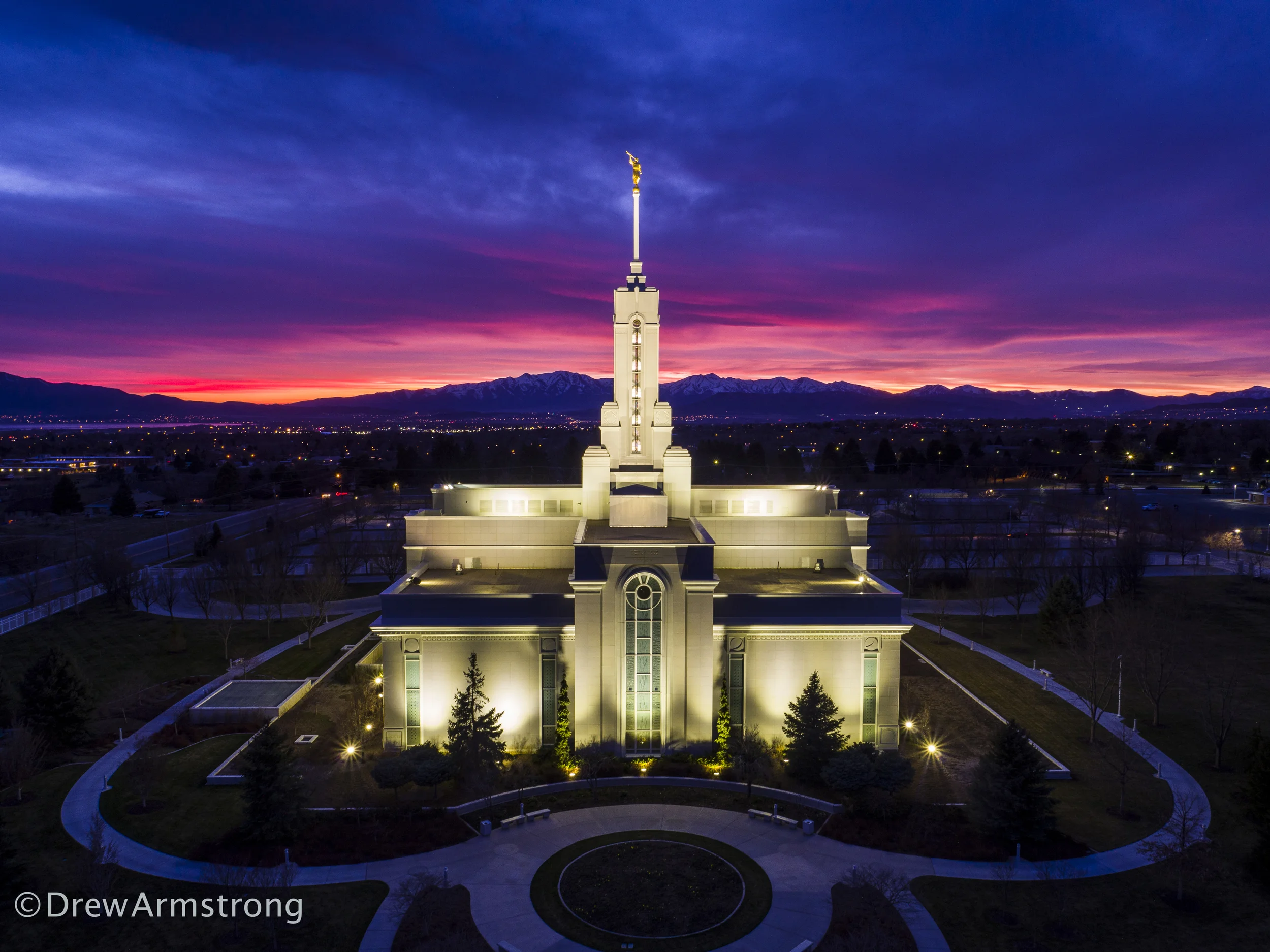 American Fork Temple Natural Sky #4