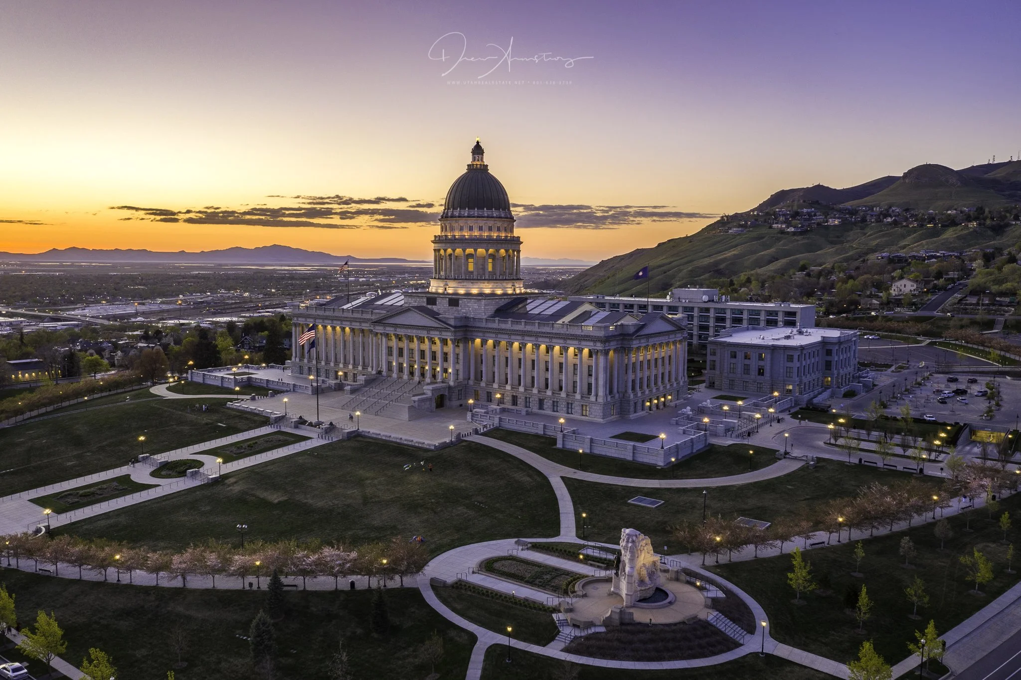 Capitol Building Cherry Blossom Sunset-1.jpg