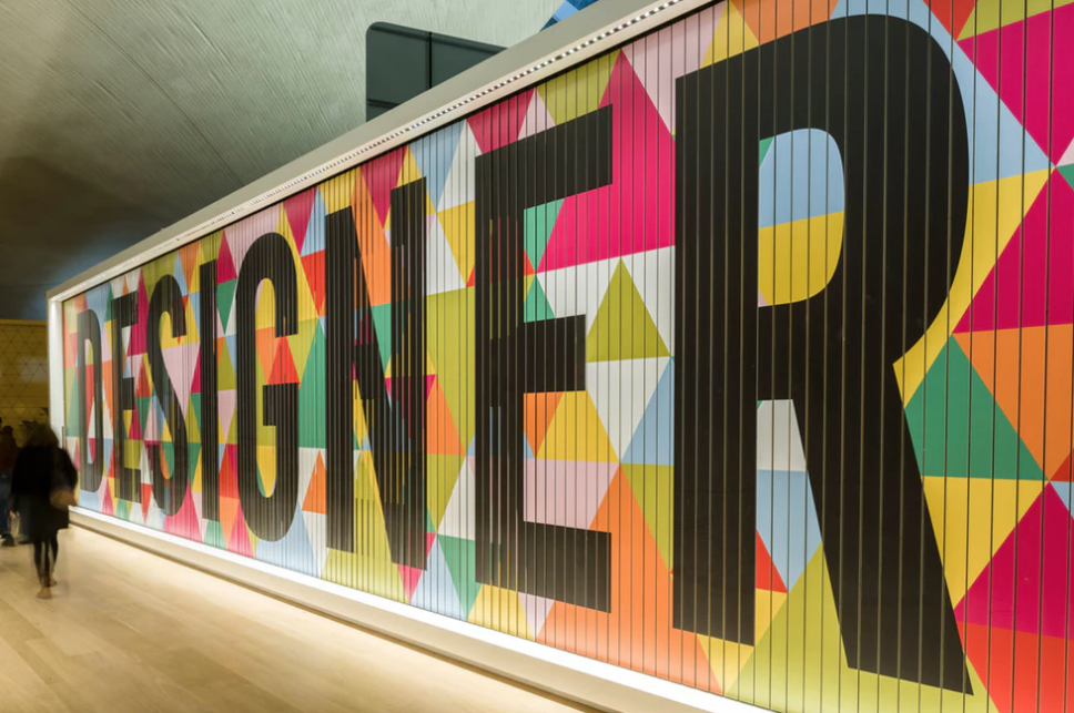 "Designer Maker User" exhibit at The Design Museum London. 