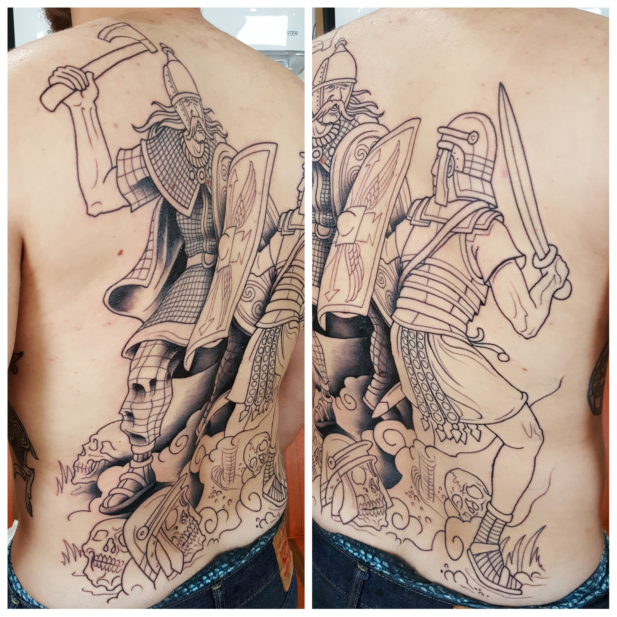 Spartan tattoo by Austin