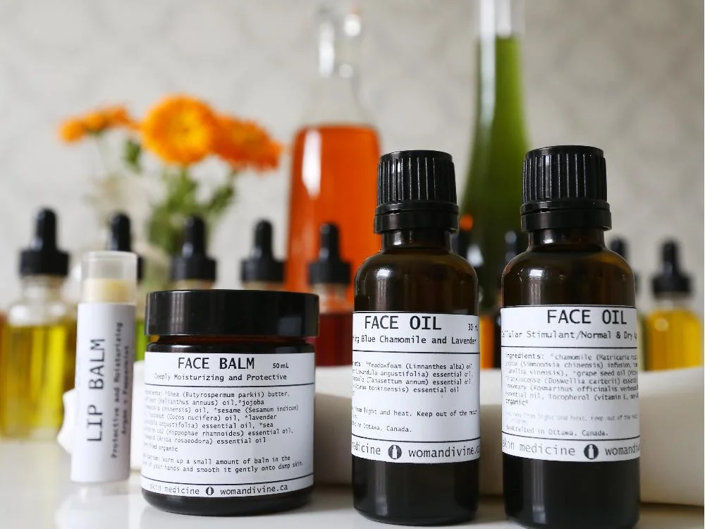 Magdalena Tomczak offers custom-tailored essential and vegetable oil formulas designed for the face, body, hair, feet, hands or bath. Jean Levac / Ottawa Citizen