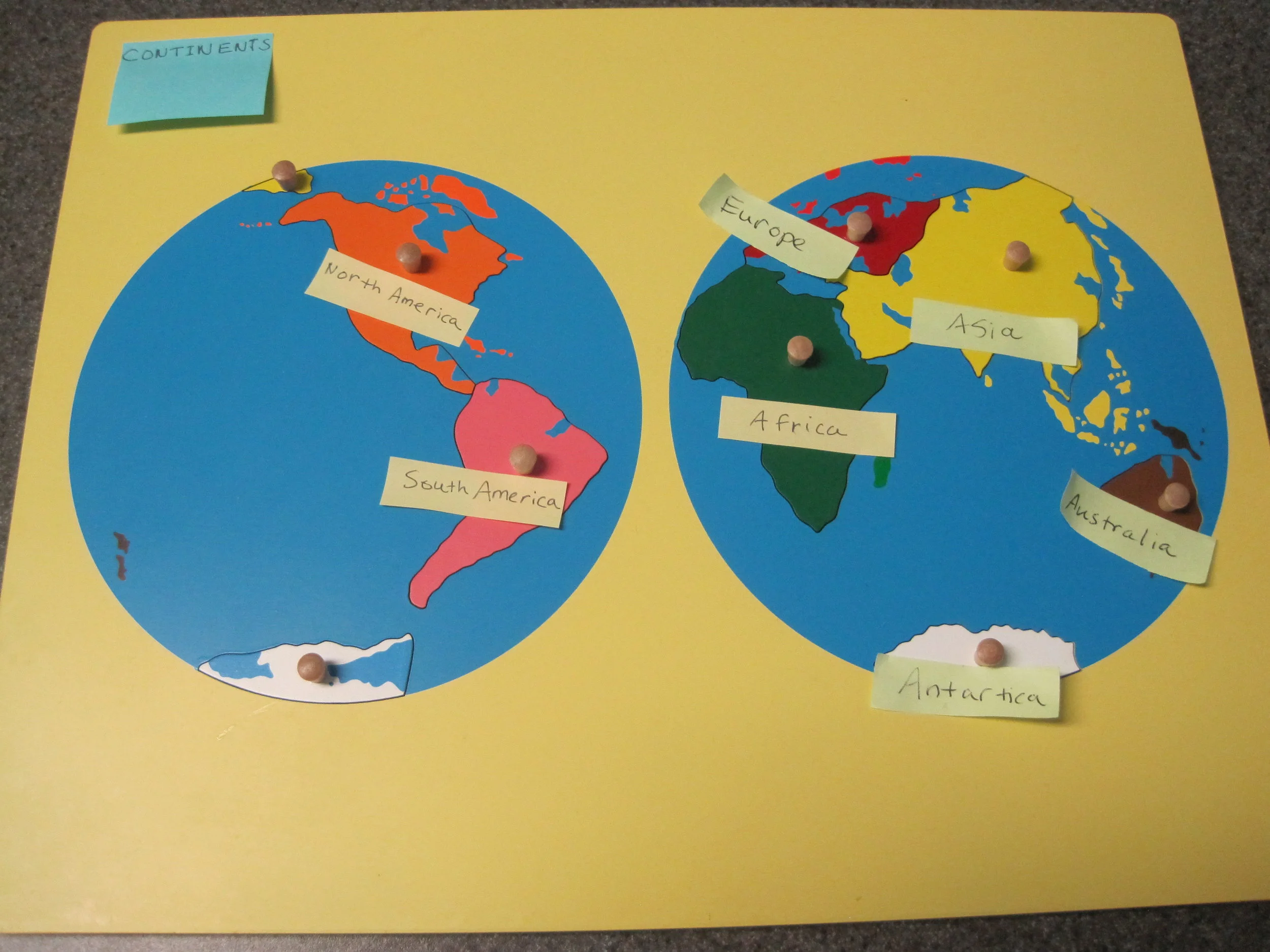 Materials Spotlight Maps Bluestem Montessori Elementary