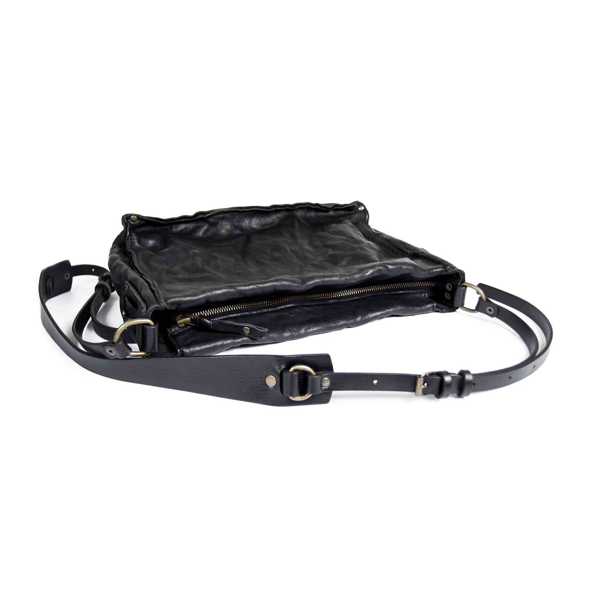 Muto Black Shoulder Bag - TEO+NG