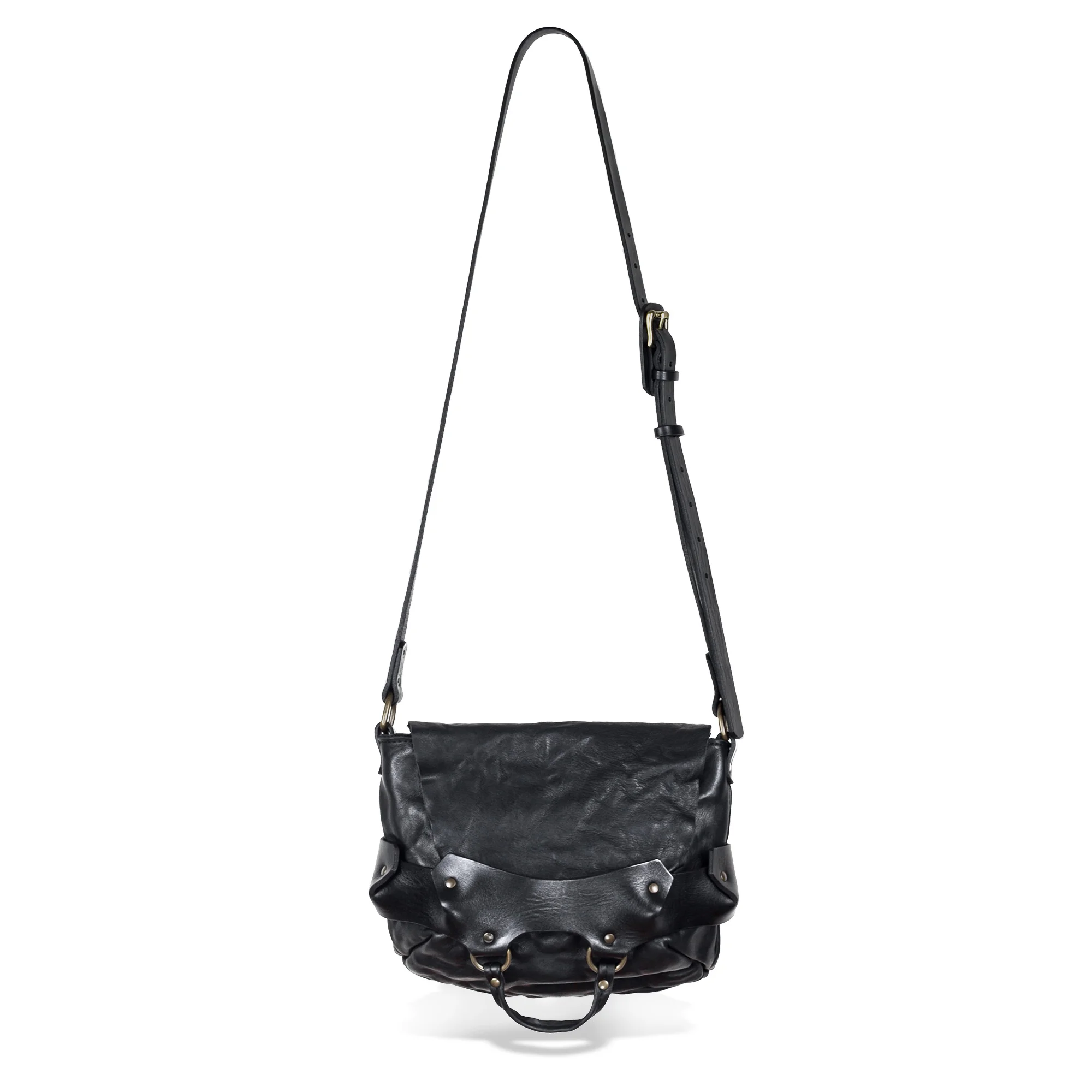 Aoki Black Clutch Bag - TEO+NG