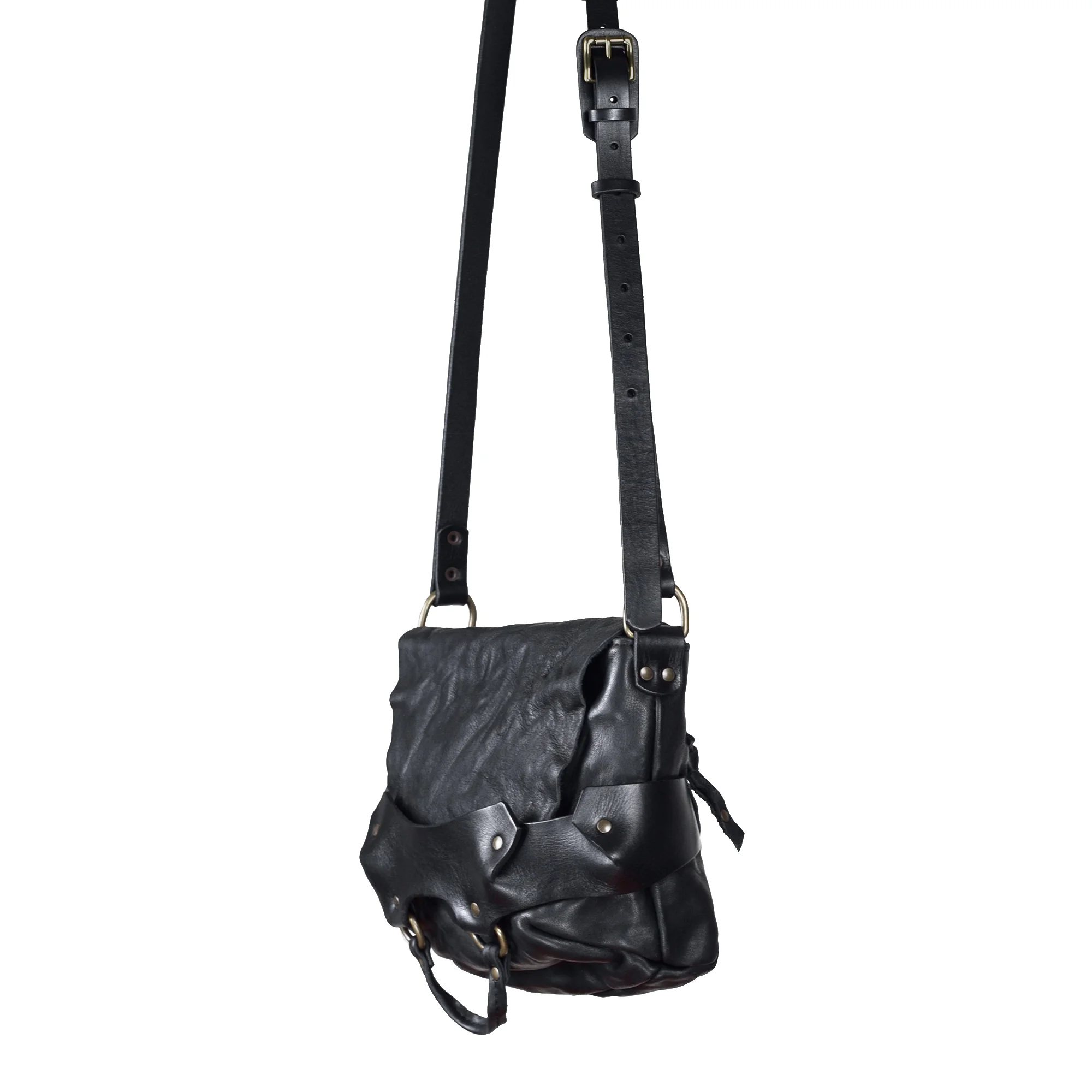 Aoki Black Clutch Bag - TEO+NG