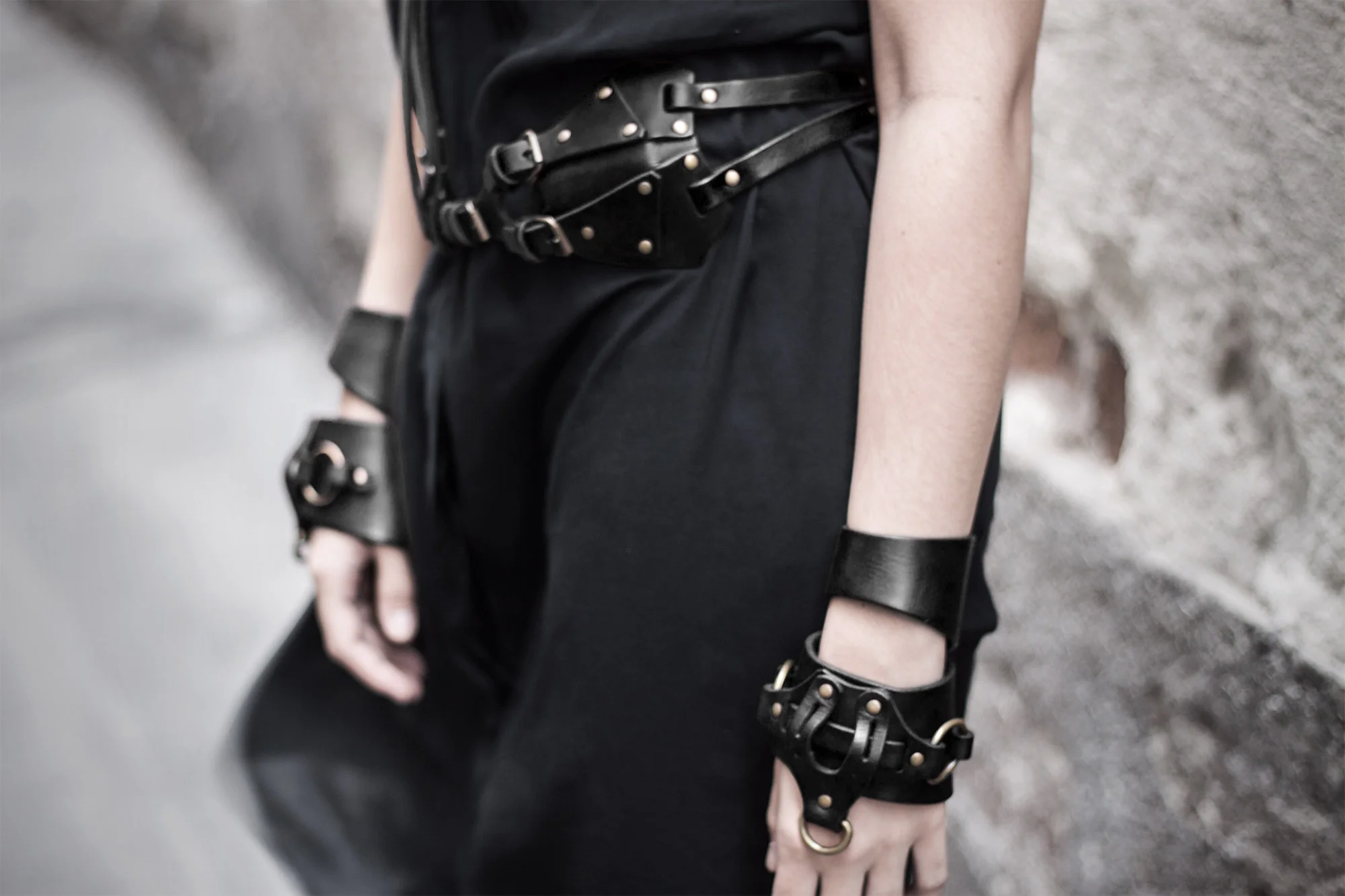 2 Candice Black Cuff TEO NG