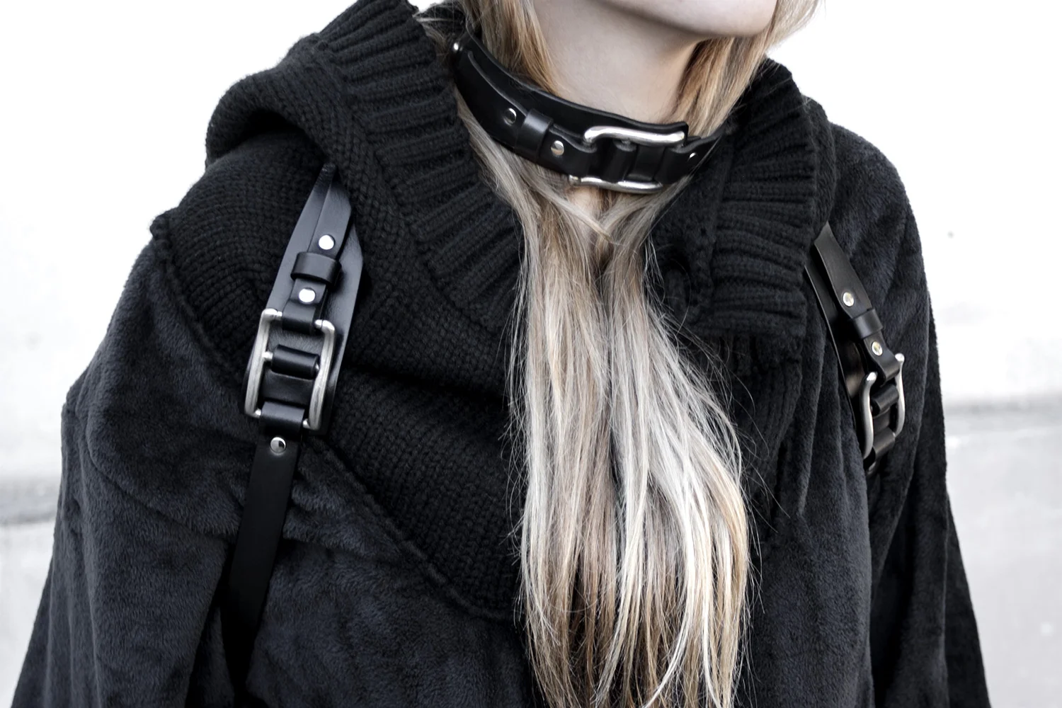 Mopeus Black Choker - TEO+NG