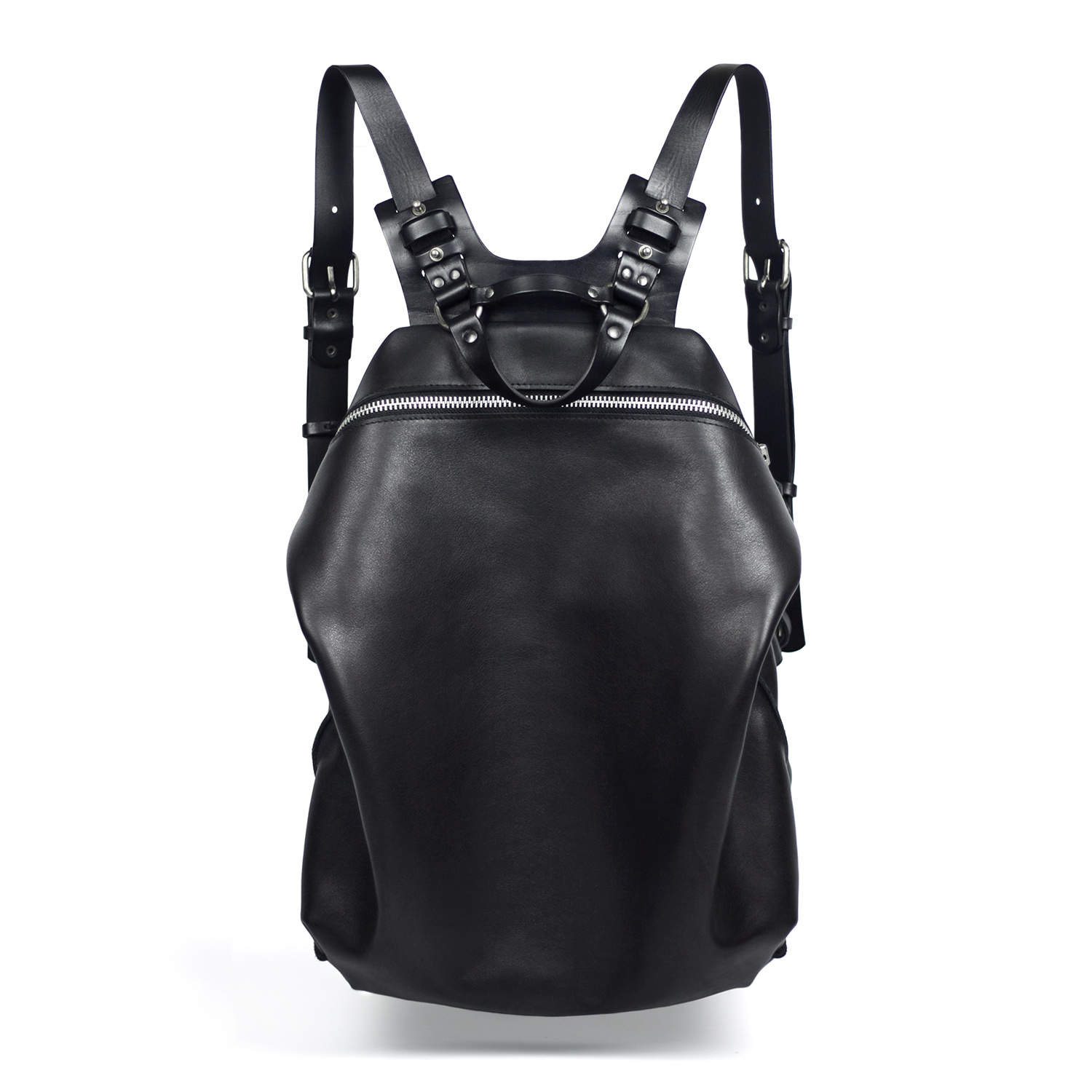 Spiro Black Harness Backpack - TEO+NG