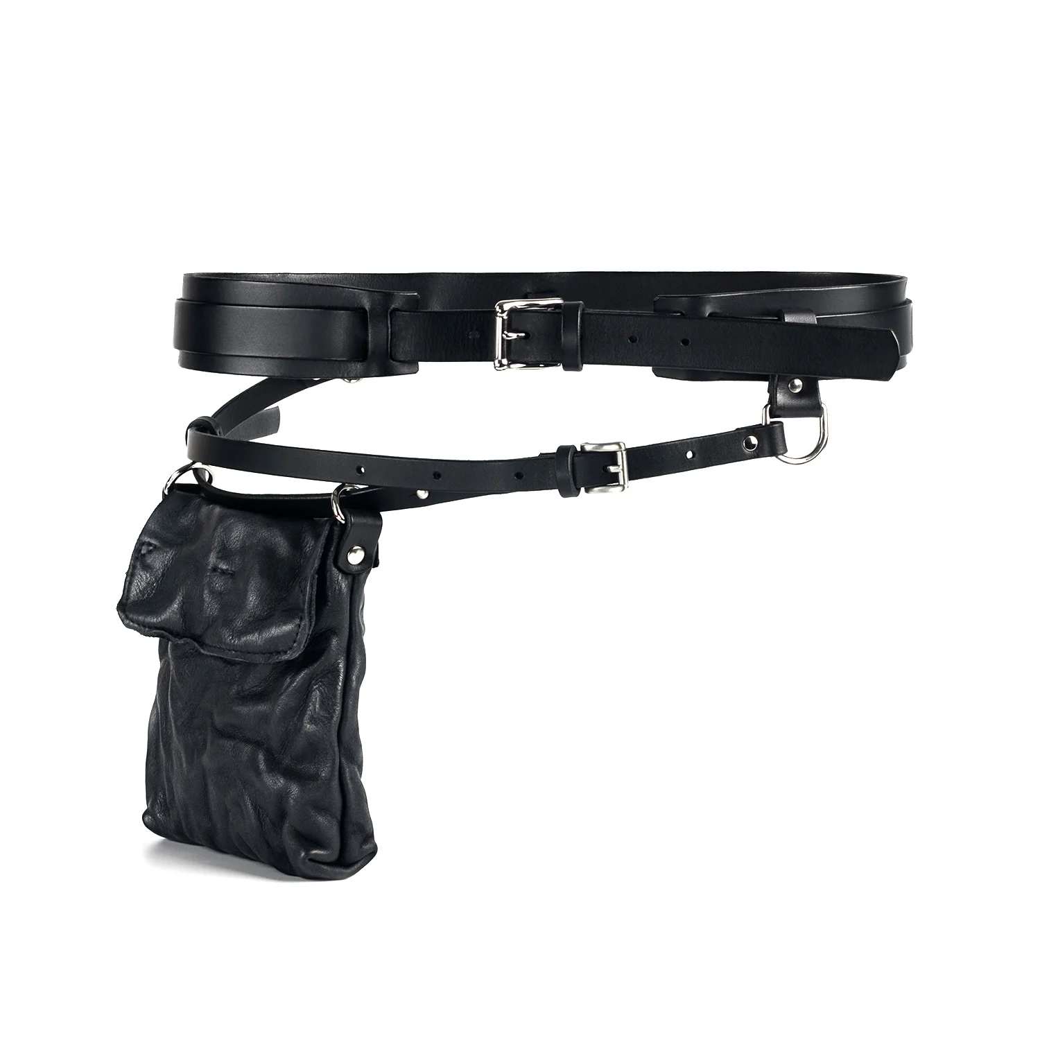 Osen Black Belt Pouch - TEO+NG