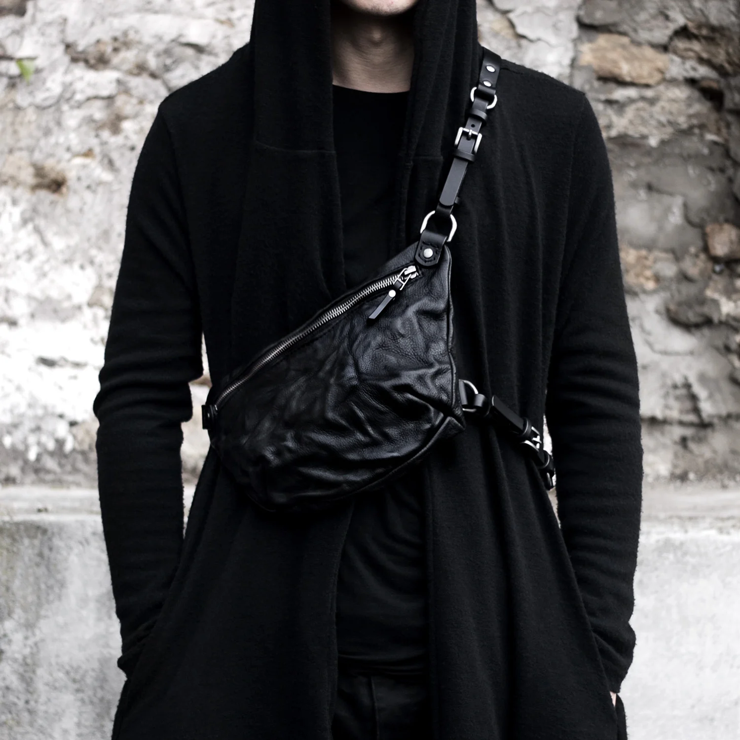 Tamiko Black Crossover Bag - TEO+NG