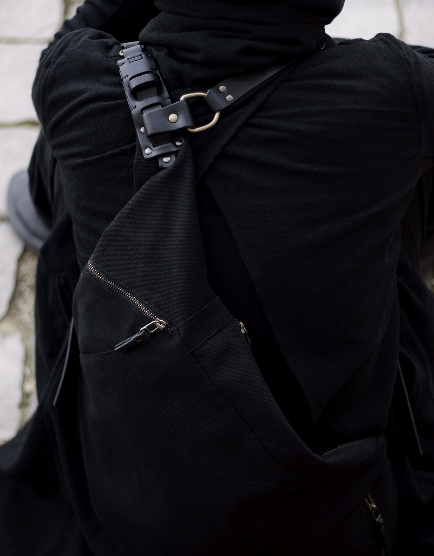 Argo T Canvas Backpack / Shoulder Bag - TEO+NG