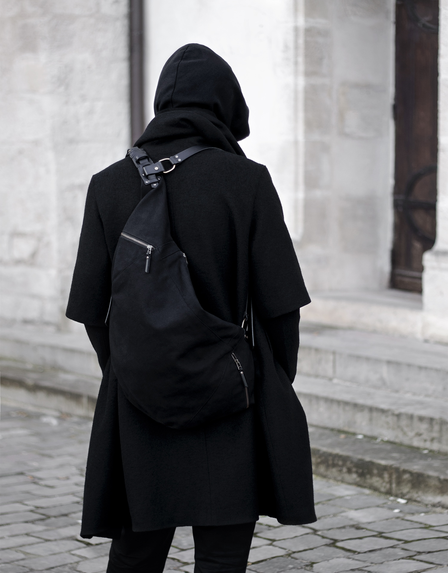 Argo T Canvas Backpack / Shoulder Bag - TEO+NG