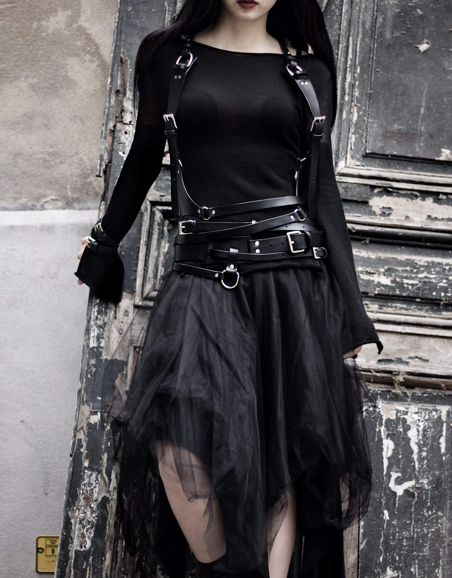 Keao Black Harness - TEO+NG