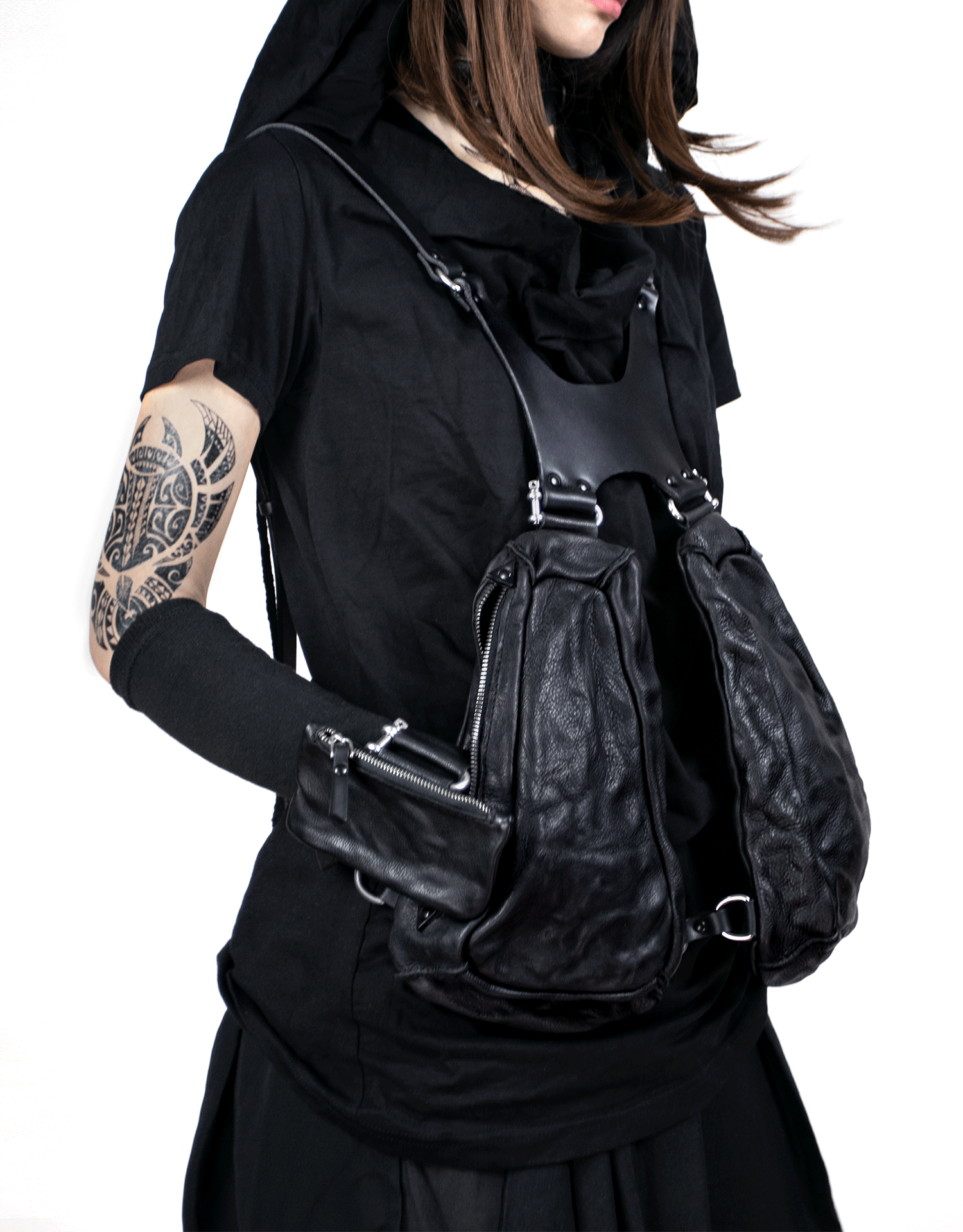Kwan Harness Double Bags - TEO+NG