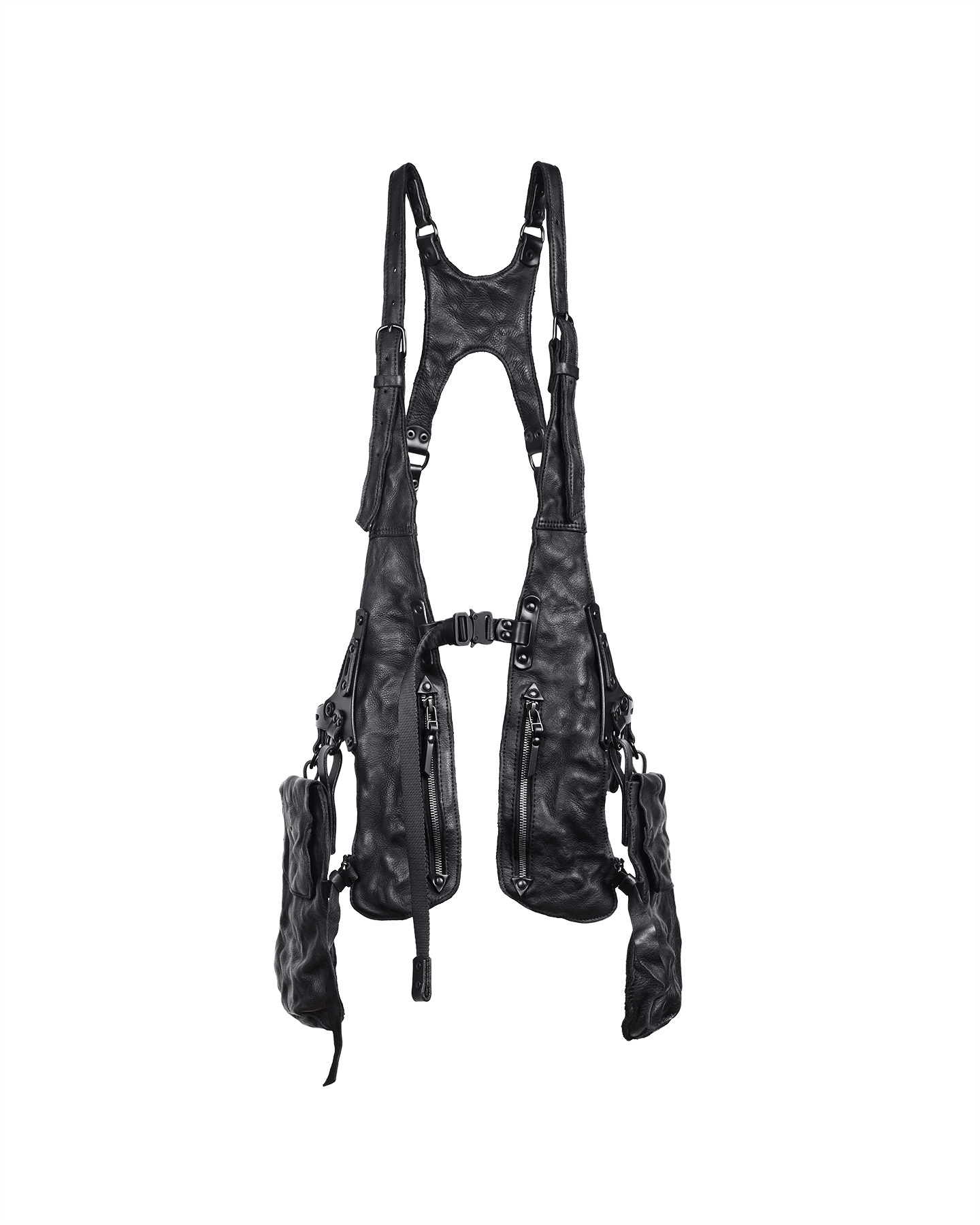 LEES BLACK VEST BAG TEO+NG