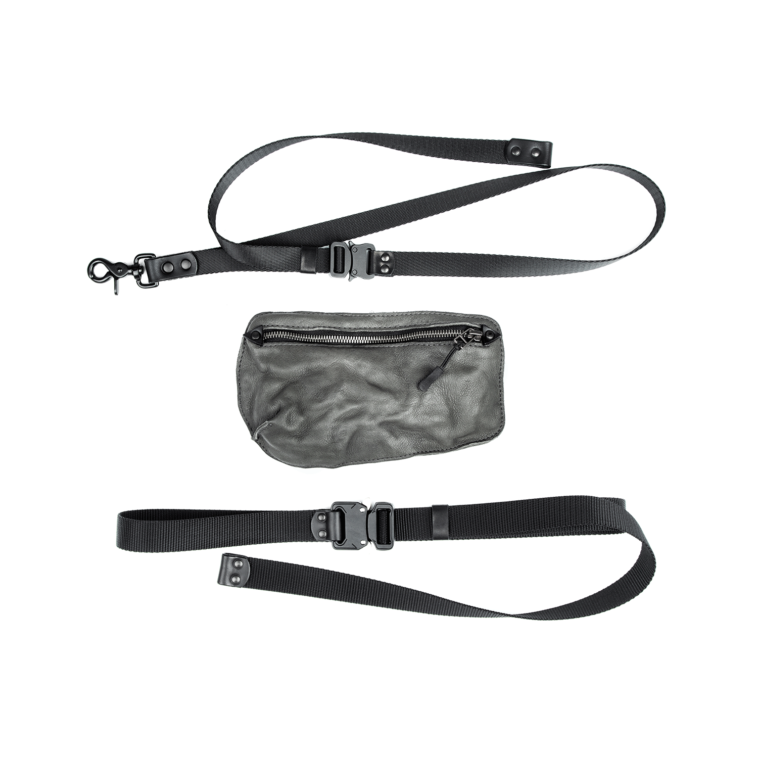 Black leather bags - Avantgarde handmade bags - Online shop — TEO+NG