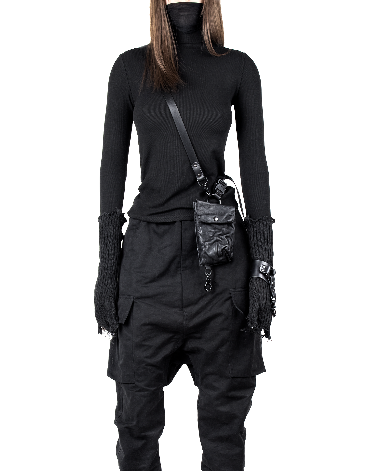 Black leather bags - Avantgarde handmade bags - Online shop — TEO+NG