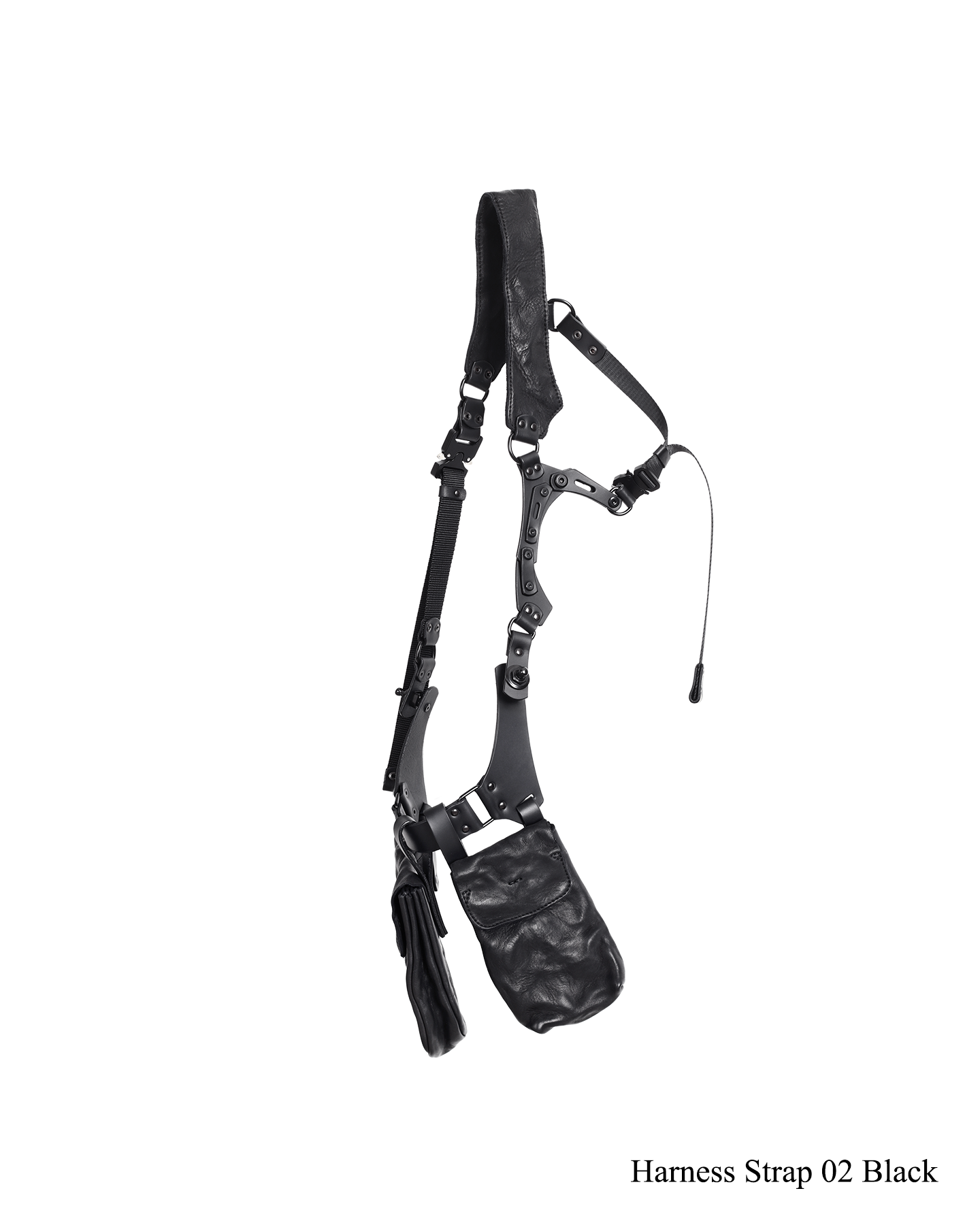 MOO L Black Double Pouch Bag TEO+NG 2.png